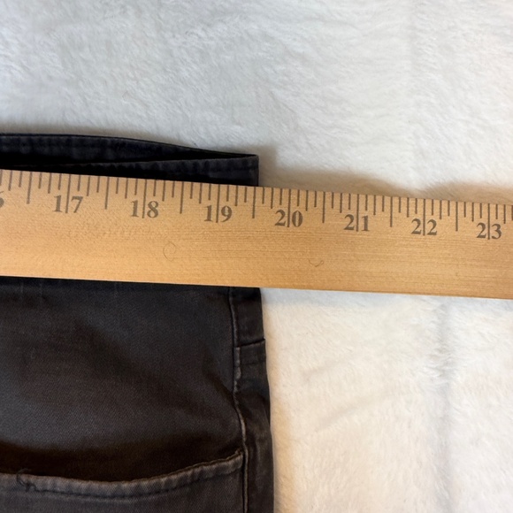 Calvin Klein Pants Mens Size 38x32 Black Slim Fit Casual Canvas Lightweight - Picture 3 of 11